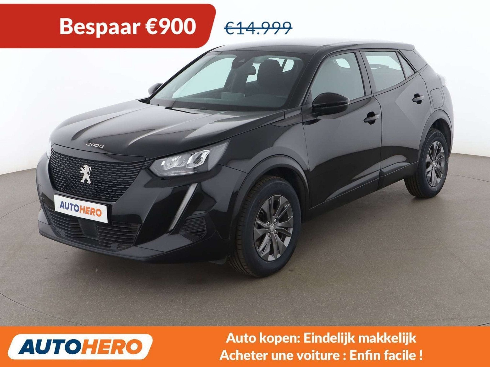 Peugeot 2008 1.2 PureTech Active Pack (bj 2022), Auto's, Voorwielaandrijving, Stof, Gebruikt, 1199 cc