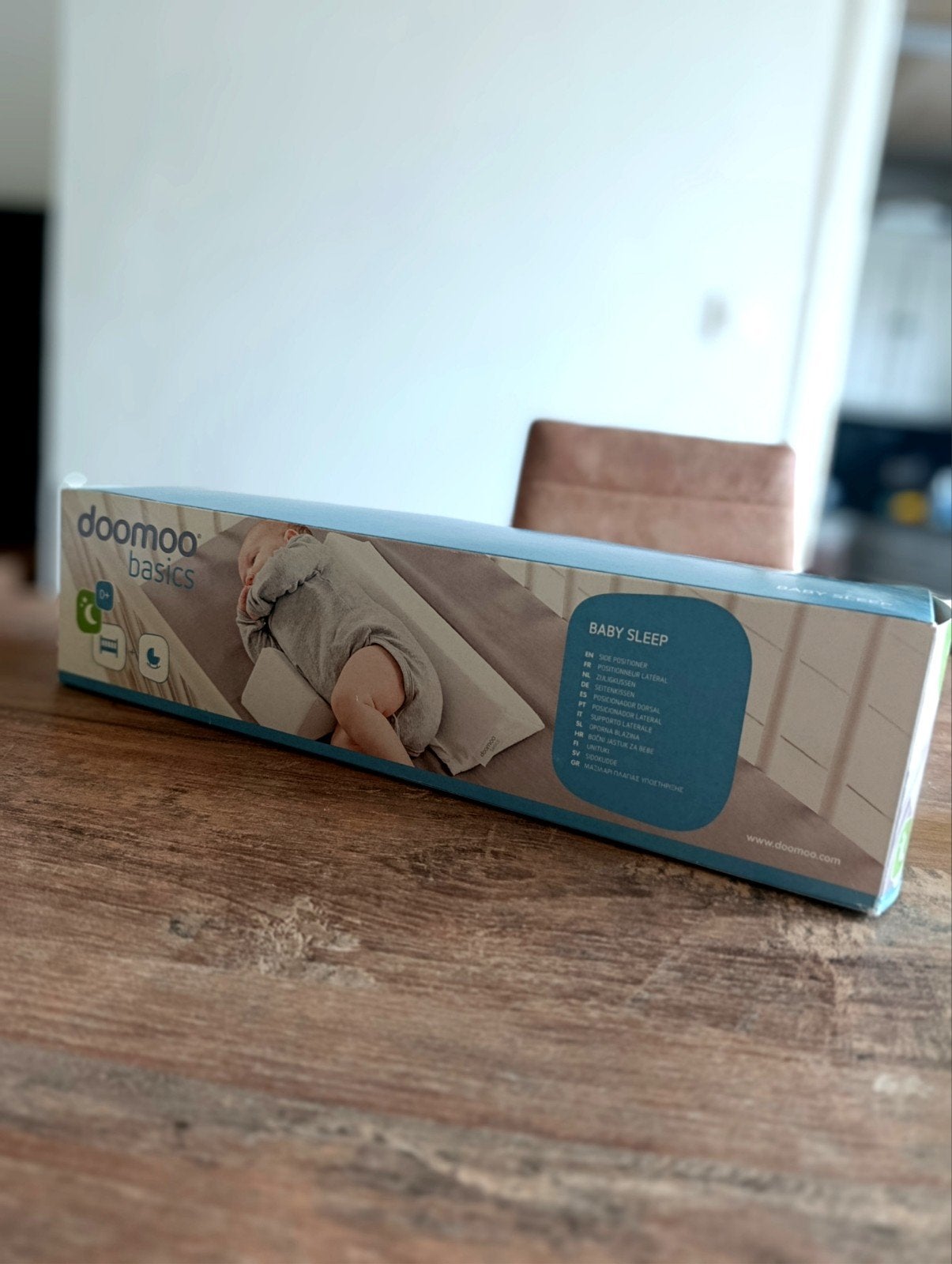 zijligkussen Doomoo, Ophalen