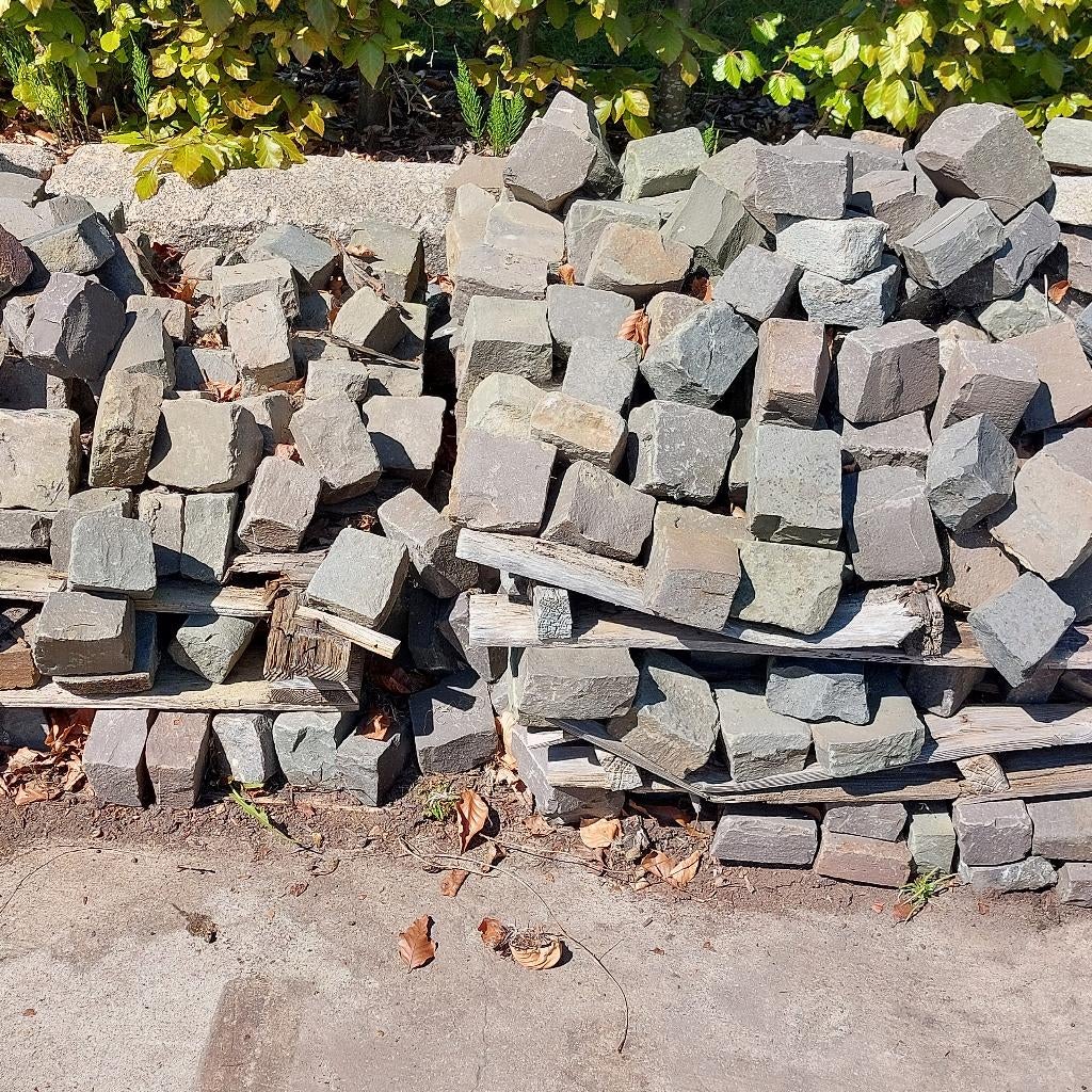 kasseien, Ophalen, Gebruikt, Klinkers, 5 tot 10 m²