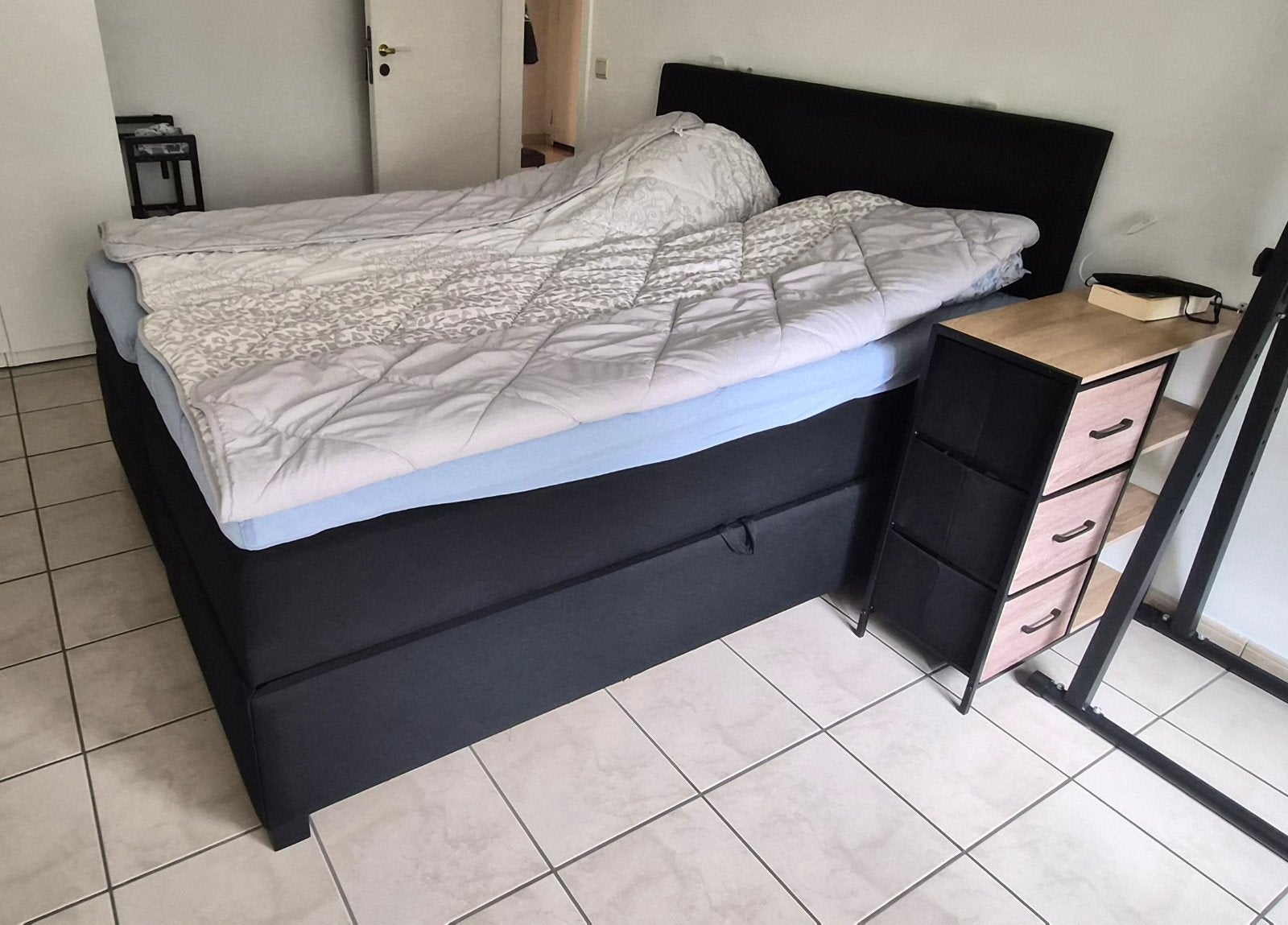 2- person bed, Enlèvement ou Envoi, Utilisé