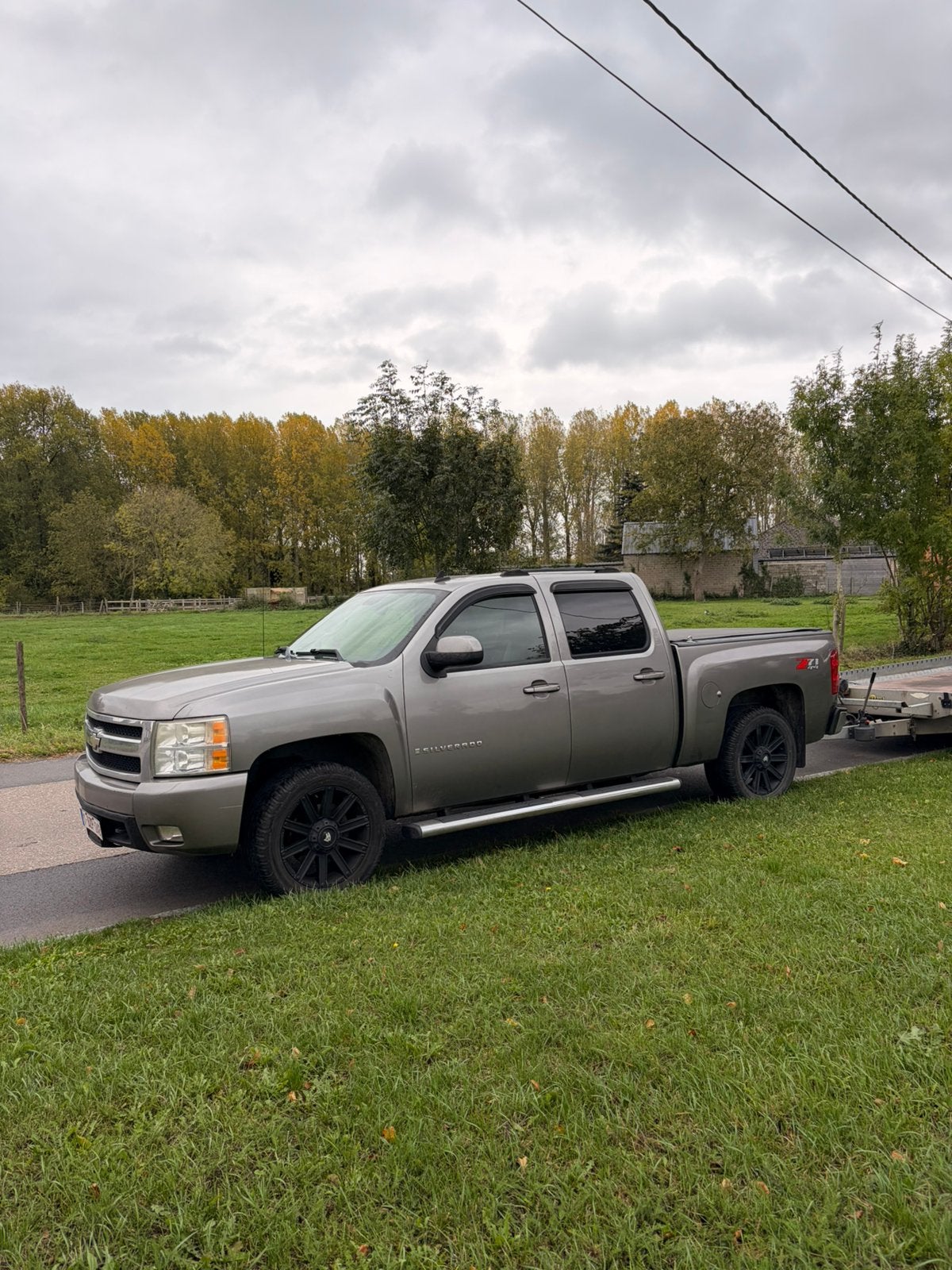 Chevrolet silverado 4x4 lichte vracht lpg, Automaat, 4 deurs, Chevrolet, Leder