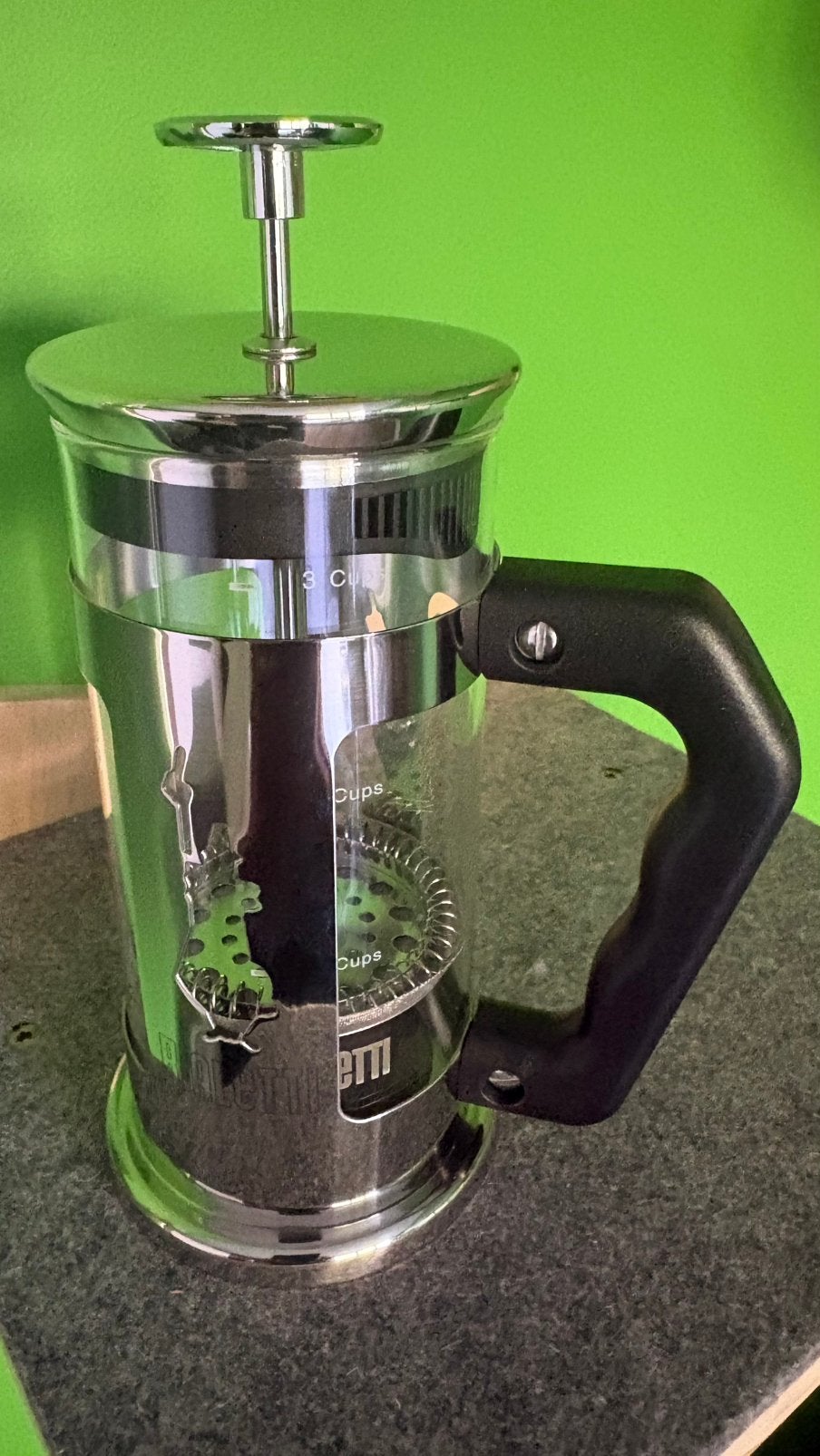 Koffiepers, French Pressfilter voor koffie, Electroménager, Cafetières, Autres modèles, Enlèvement ou Envoi, 2 à 4 tasses, Café moulu