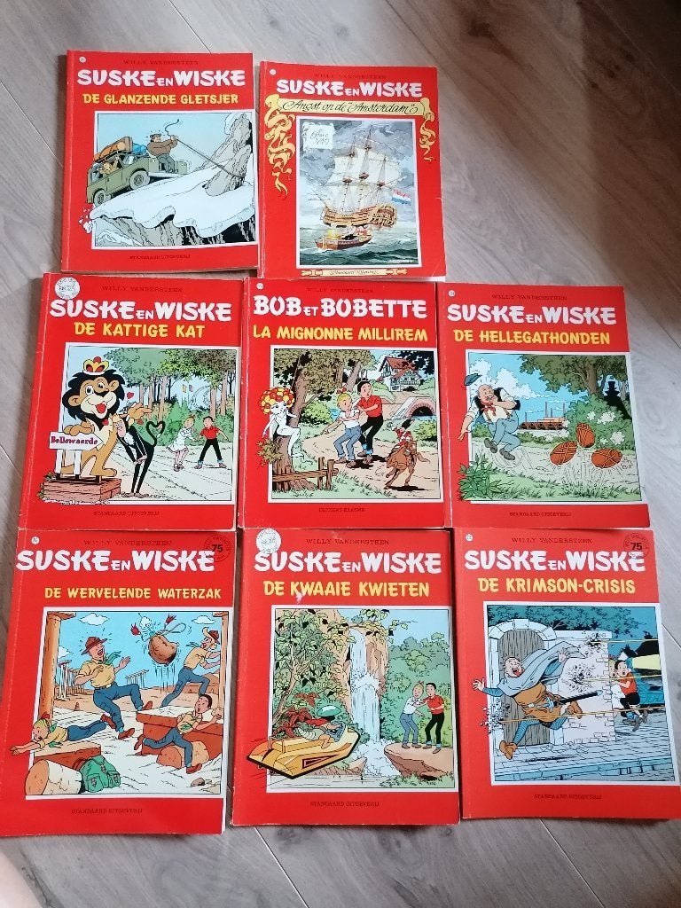 Suske en Wiske, Meerdere stripboeken, Ophalen of Verzenden, Gelezen, Willy Vandersteen