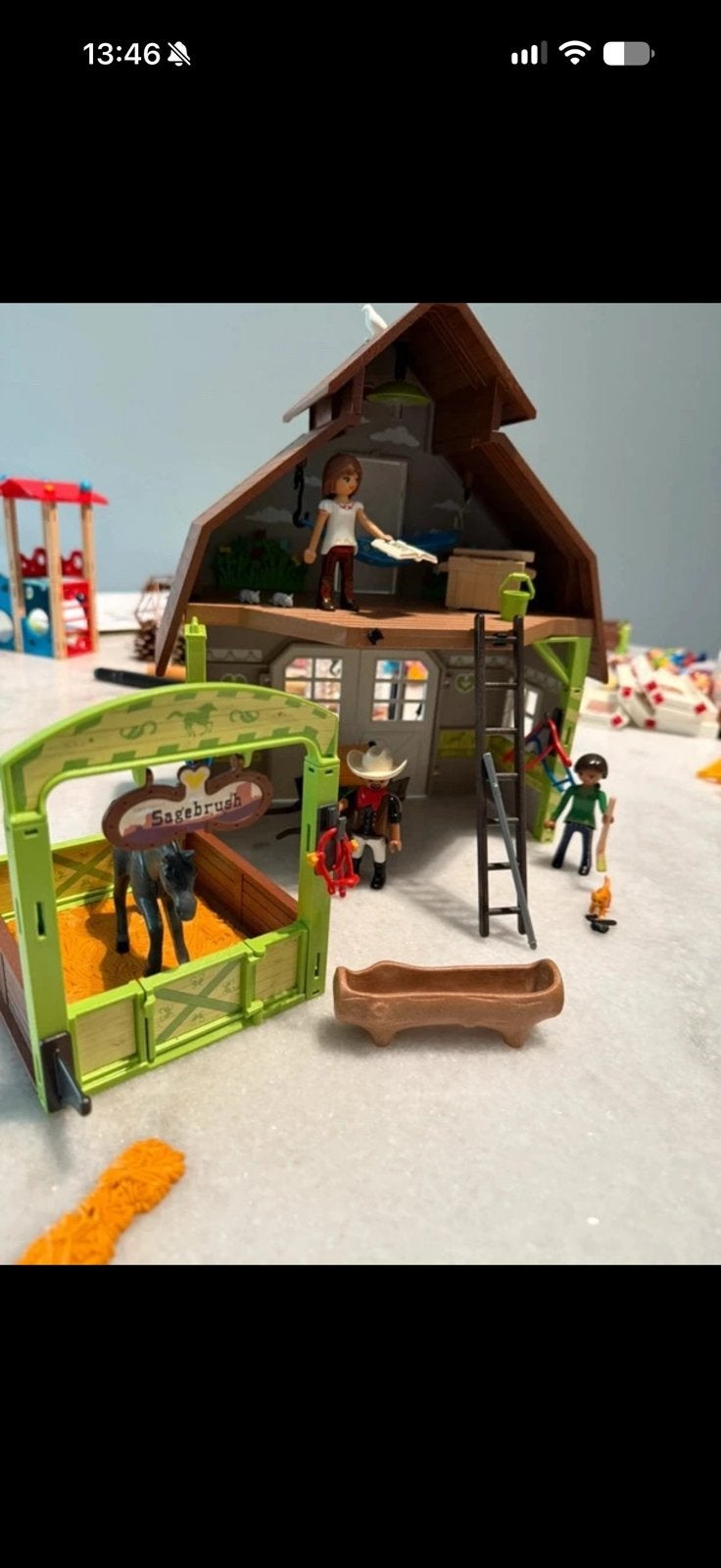 Playmobil Spirit Sage Brush, Kinderen en Baby's, Gebruikt, Complete set, Overige typen, Ophalen of Verzenden
