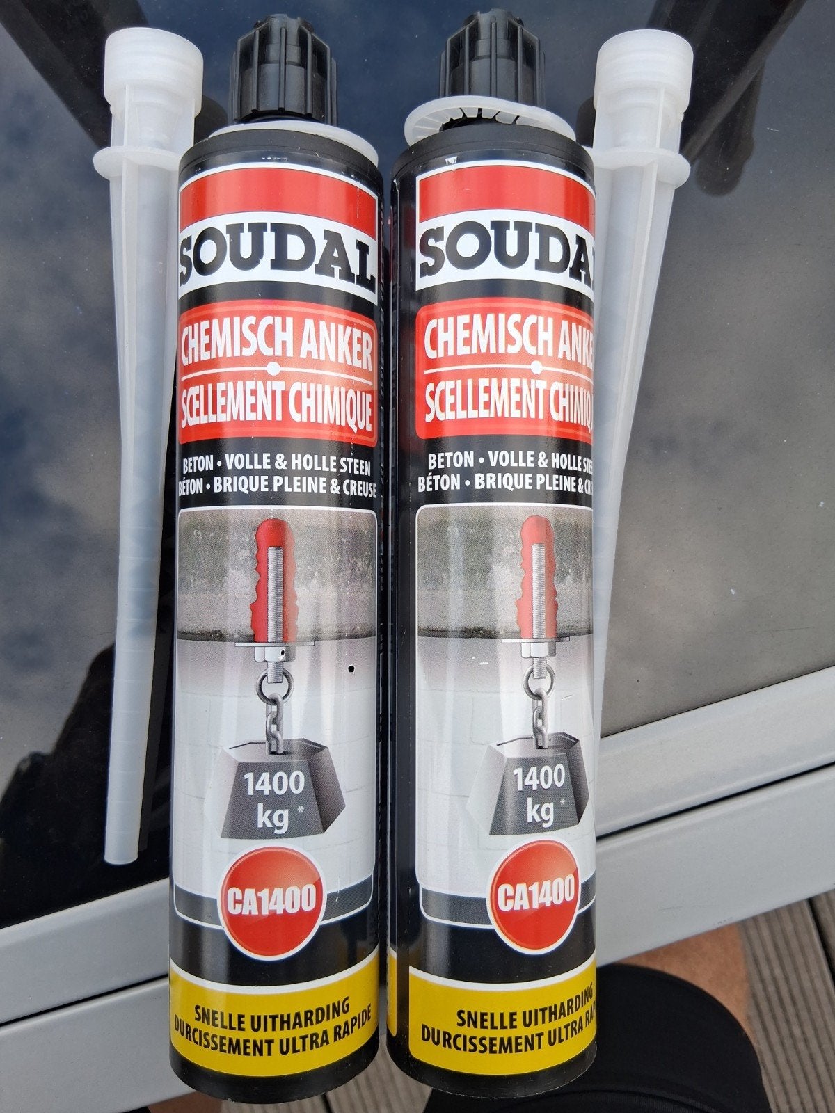 soudal chemisch anker, Doe-het-zelf en Bouw, Isolatie en Afdichting, Ophalen
