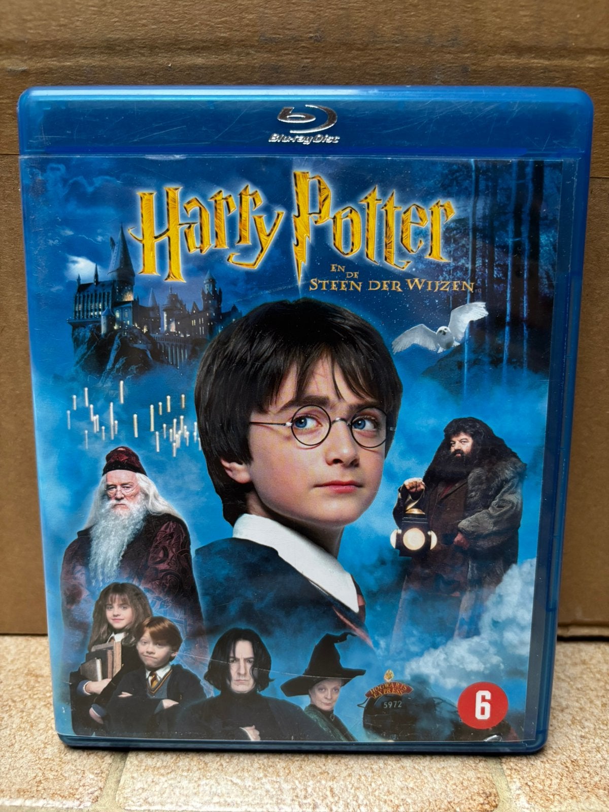Harry Potter en de steen der wijzen BLU-RAY, Cd's en Dvd's, Ophalen of Verzenden, Zo goed als nieuw