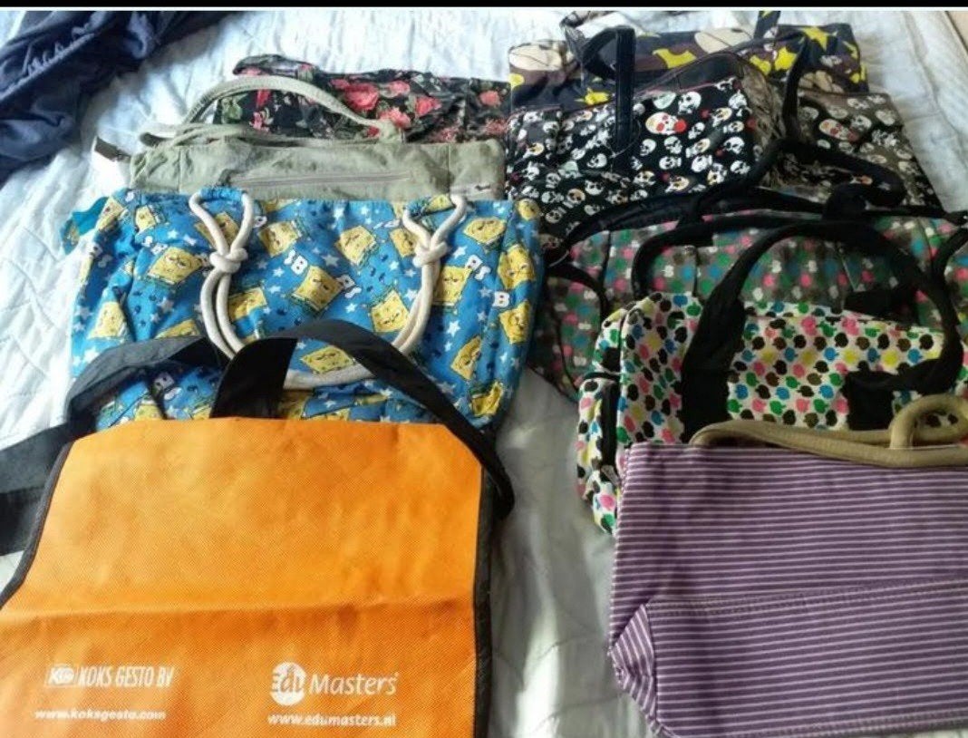 Lot de 9 sacs à main et à bandoulière assortis, Enlèvement, Utilisé, Autres couleurs, Autres types