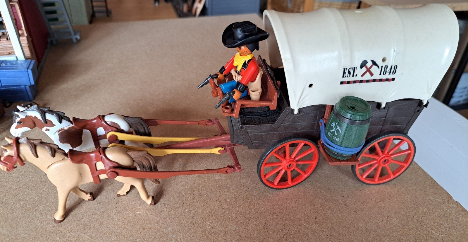 calèche western playmobil, Enlèvement ou Envoi