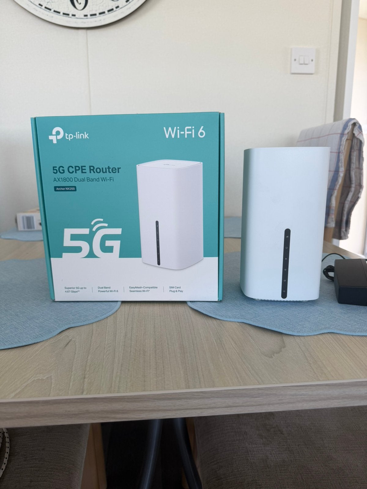TP link 5G CPE Router (Archer NX200), Computers en Software, Routers en Modems, Zo goed als nieuw, Router, Ophalen of Verzenden