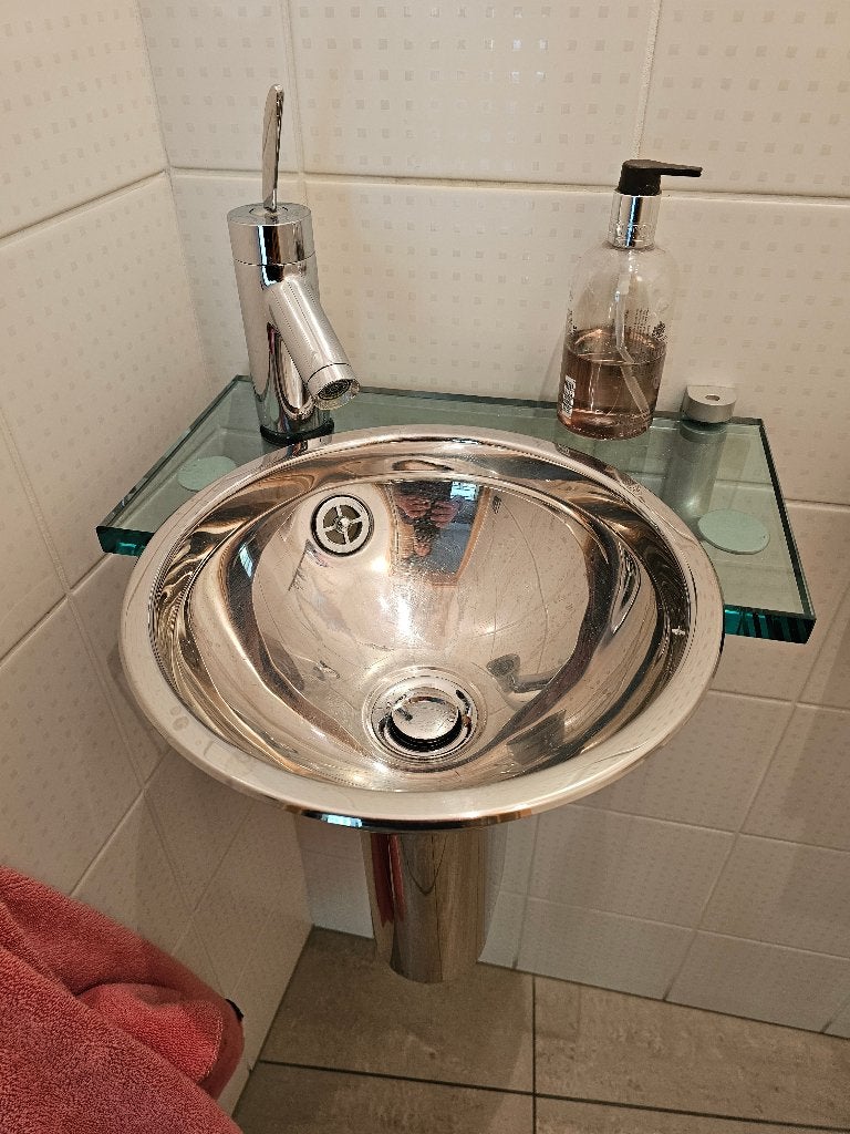 WC handenwasser, Ophalen, Gebruikt