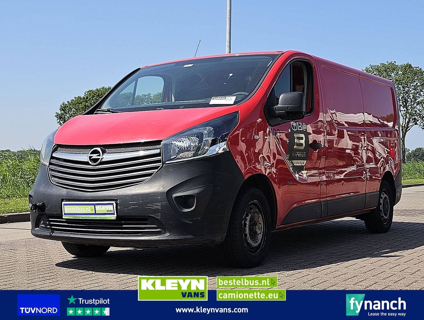 Opel VIVARO 1.6DCI L2 Airco EXPORT, Auto's, Bedrijf, Te koop, Cruise Control, Rood