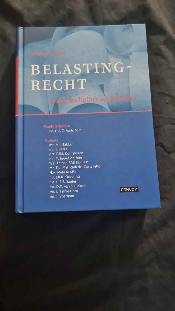 Belastingrecht voor Batchelors en Masters 9789463171687, Boeken, Schoolboeken, Zo goed als nieuw, Bedrijfseconomie, Overige niveaus