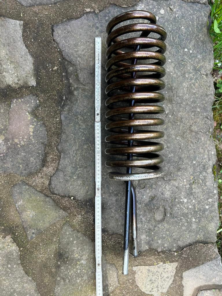 Warmtewisselaar spiraal rvs(inox), Ophalen, Gebruikt, Onderdeel