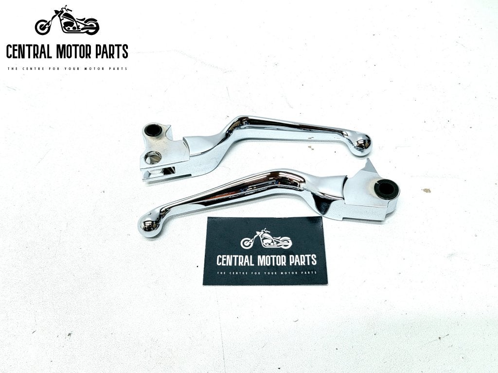 Lever set chroom Sportster-Dyna-Softail-Touring 1996-2017, Ophalen of Verzenden, Nieuw