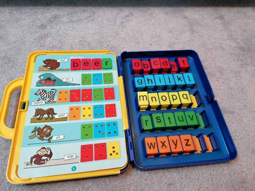 ik leer lezen letterspel - Jumbo, Ophalen of Verzenden, Zo goed als nieuw, Taal en Lezen