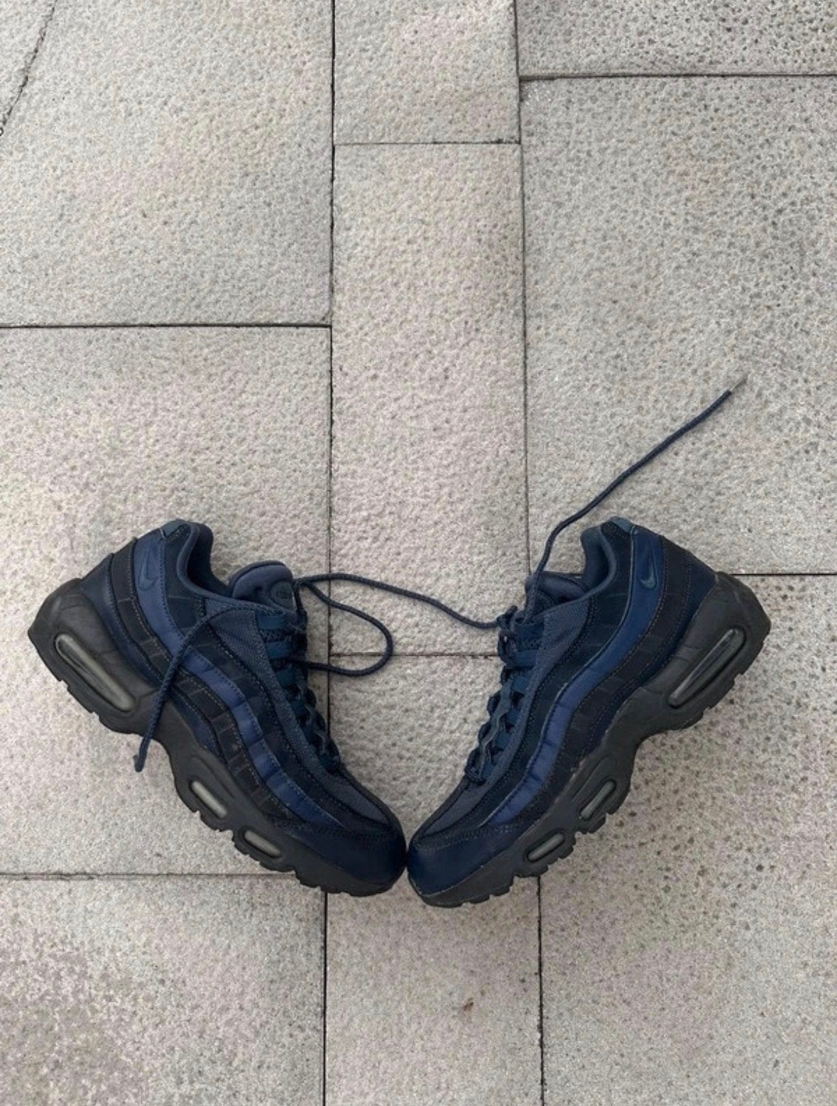 Nike air max 95, Ophalen of Verzenden, Zo goed als nieuw, Blauw