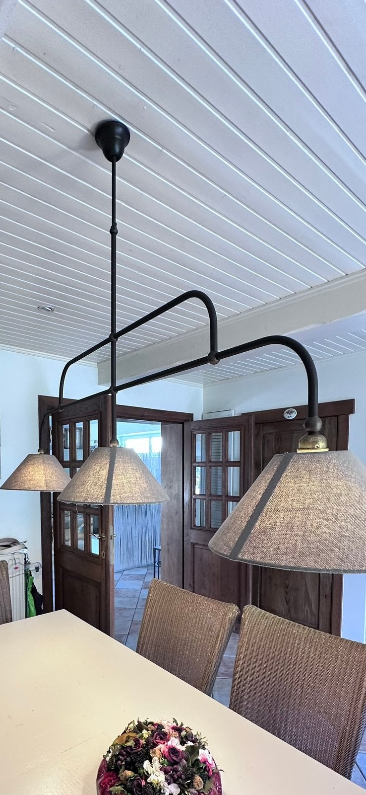 Marckdael Billiardo hanglamp, Ophalen, Zo goed als nieuw, Metaal