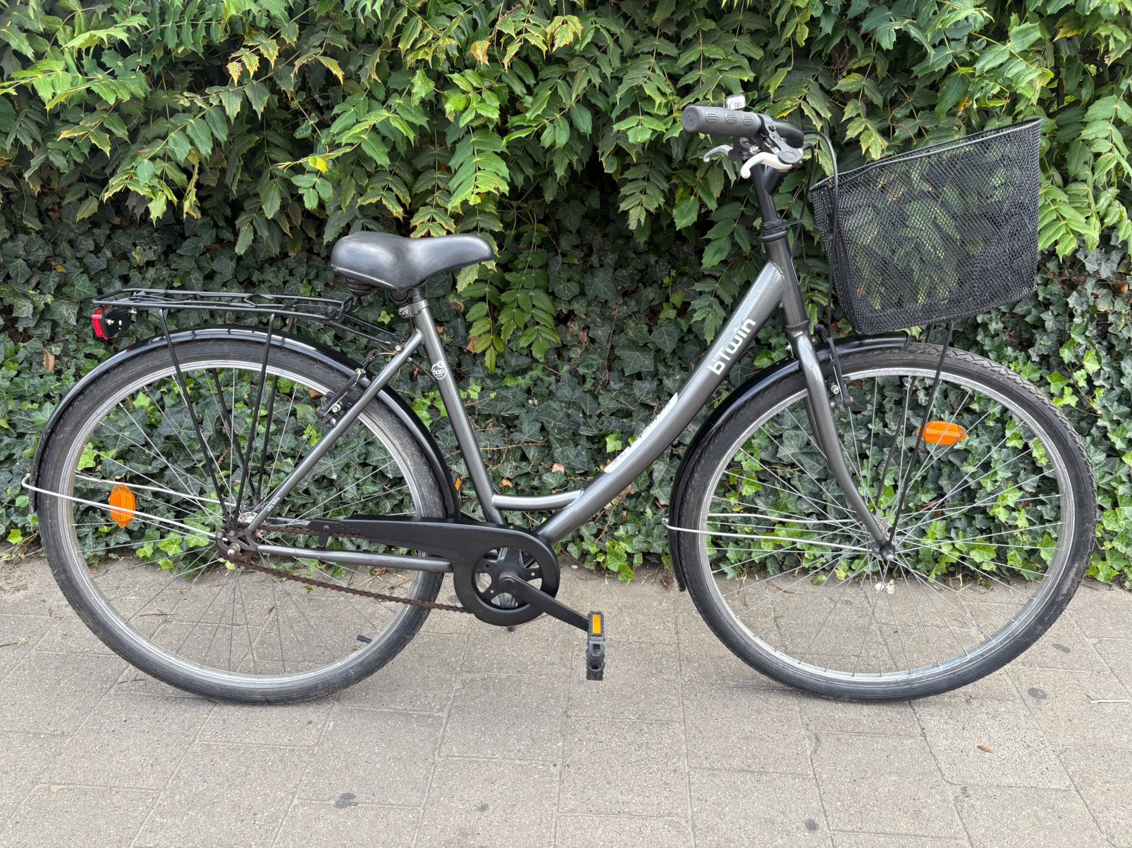 ☑️’B’Twin’ Meisjes-/Studentenfiets 28Inch+SingleSpeed+50Cm☑️, Ophalen, Zo goed als nieuw, Versnellingen