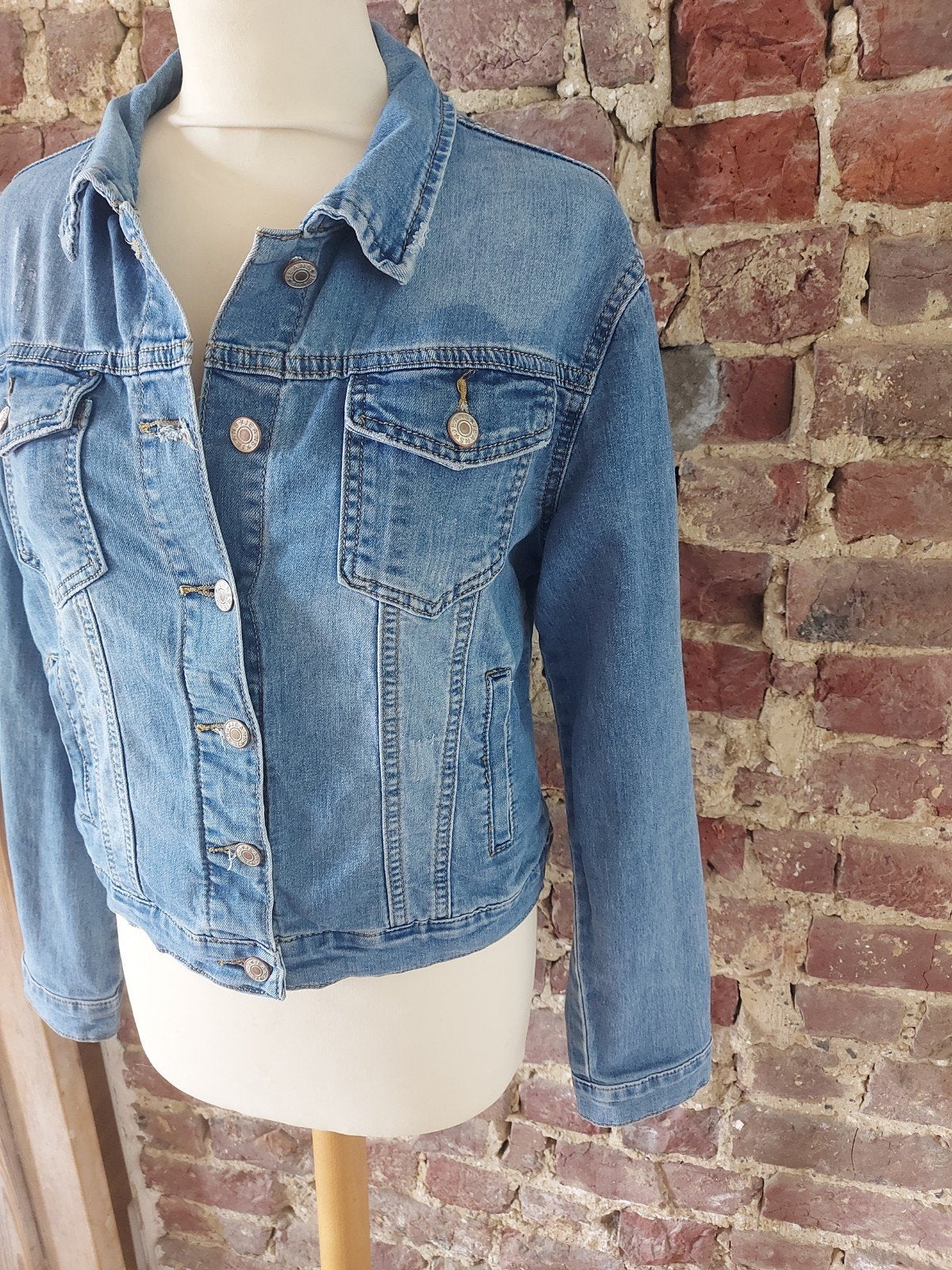 jeans jasje medium, Ophalen of Verzenden