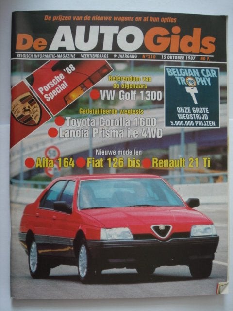 AutoGids 210, Livres, Autos | Brochures & Magazines, Comme neuf, Général, Envoi