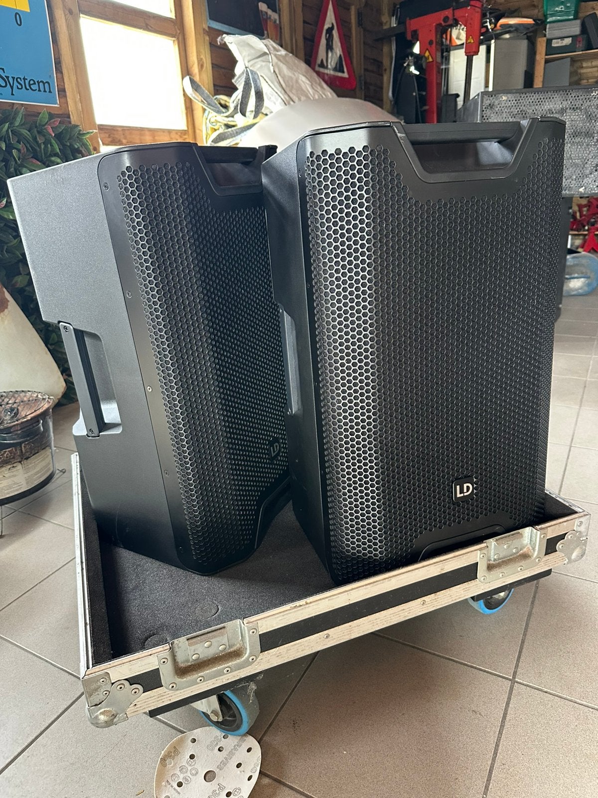 actieve fullrange luidsprekers LD systems, Muziek en Instrumenten, Ophalen, Zo goed als nieuw, P.A.