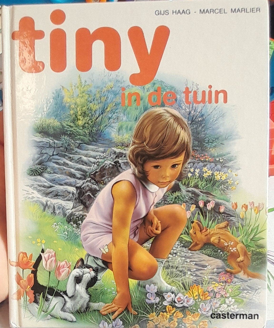 Boek Tiny in de tuin, Ophalen of Verzenden, Gelezen, Sprookjes
