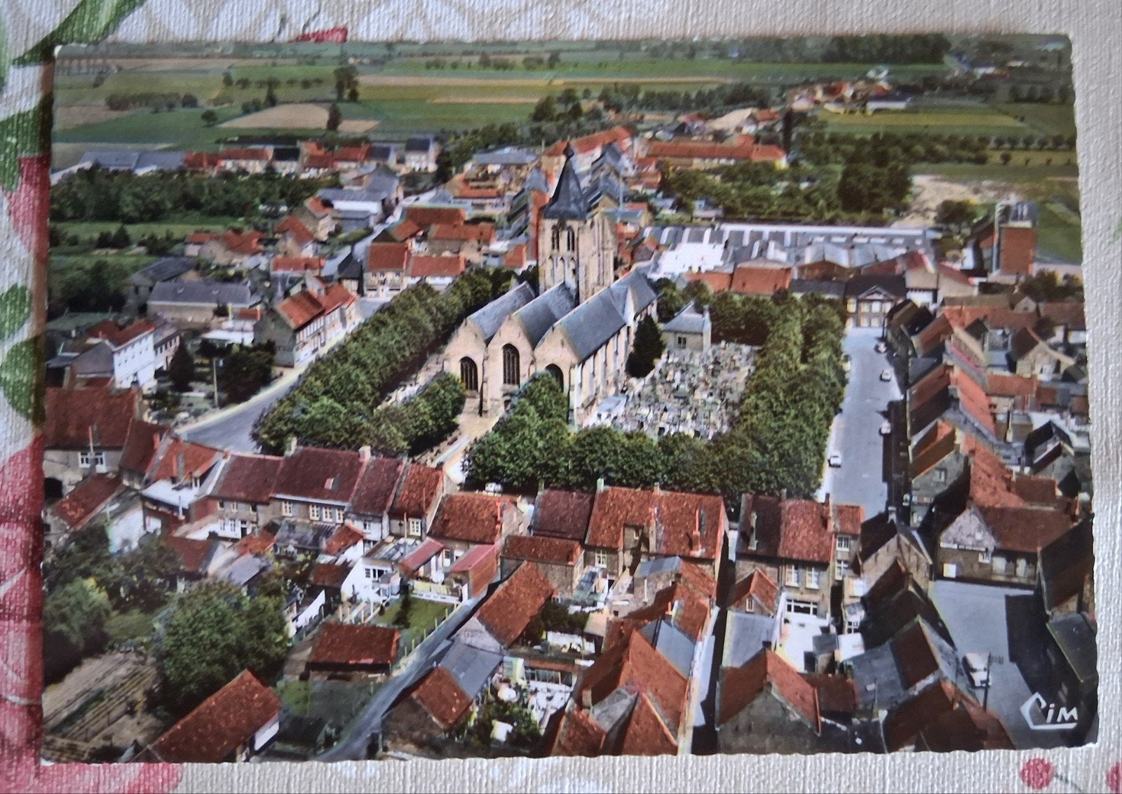 postkaart Luchtopname Alveringem, Ophalen of Verzenden