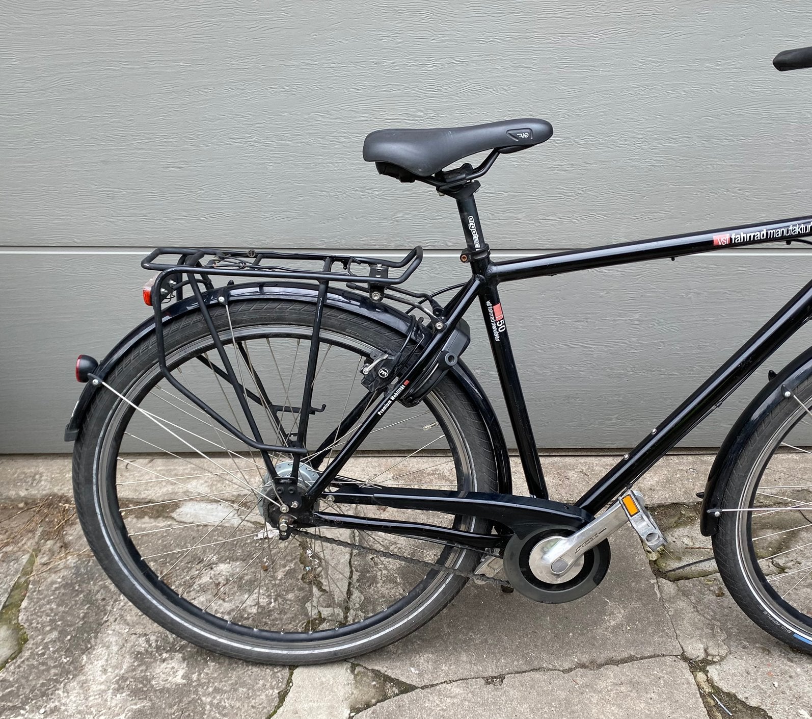 vsf fahrradmanufaktur maat 55 Nexus 8 versnellingen 1m70-80, Fietsen en Brommers, Velgrem, Versnellingen, Zo goed als nieuw, 53 tot 57 cm