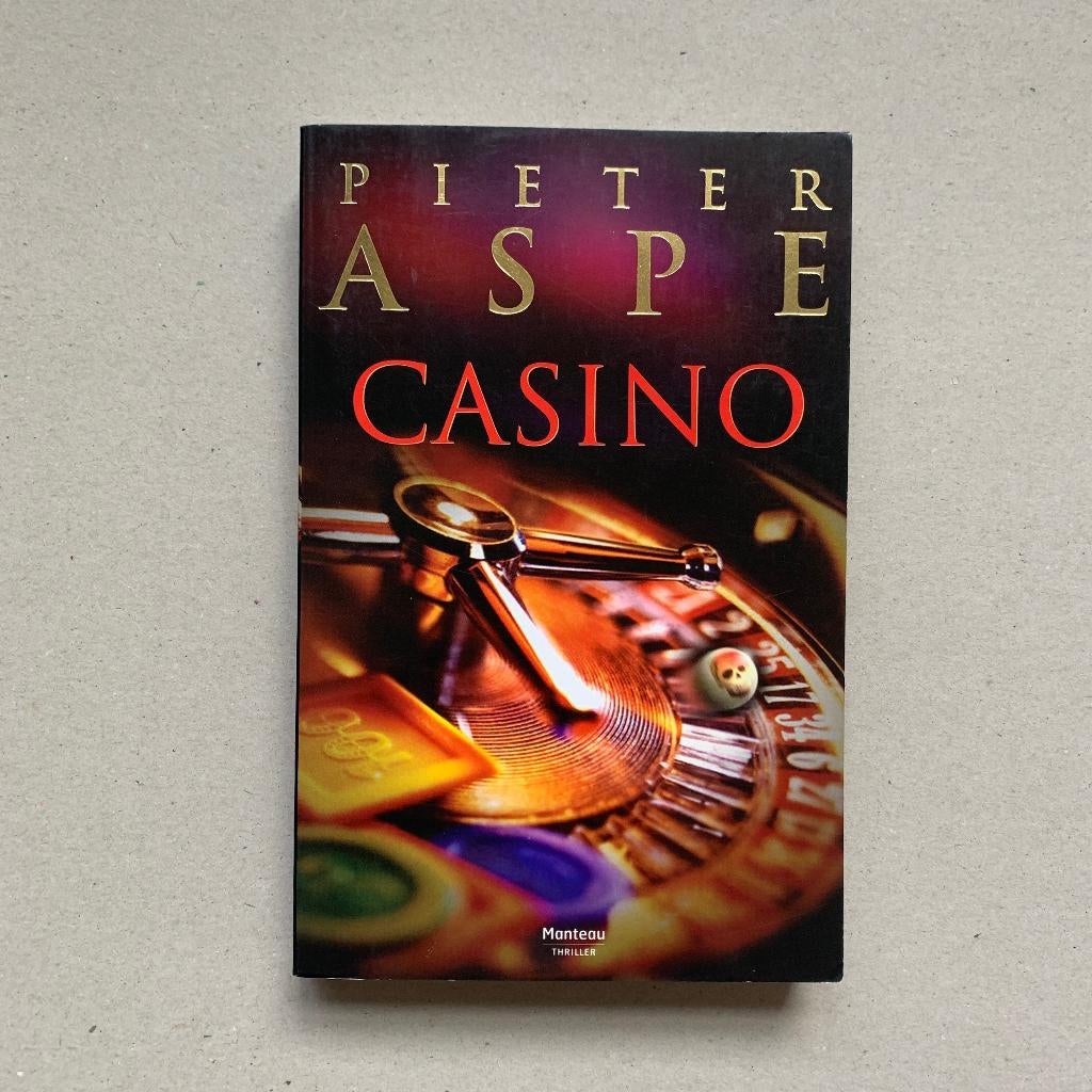 Pieter Aspe "Casino" (2005) BOEK, Pieter Aspe, Enlèvement ou Envoi, Belgique, Comme neuf