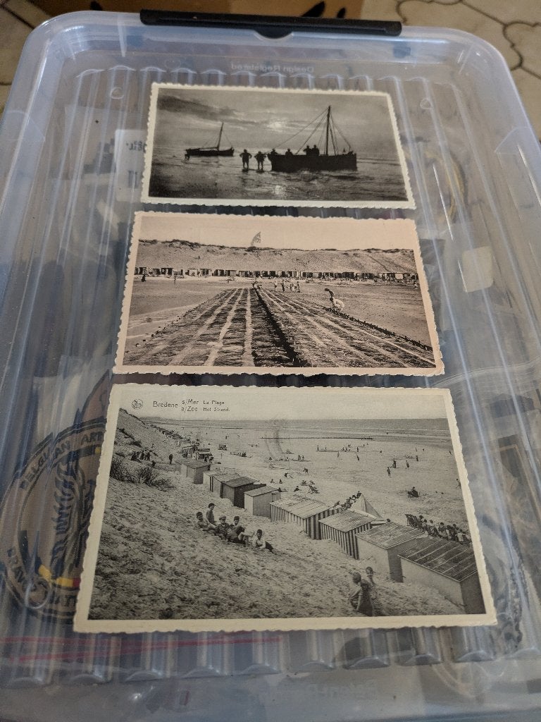 Bredene, Verzamelen, Ophalen of Verzenden, Gelopen, West-Vlaanderen