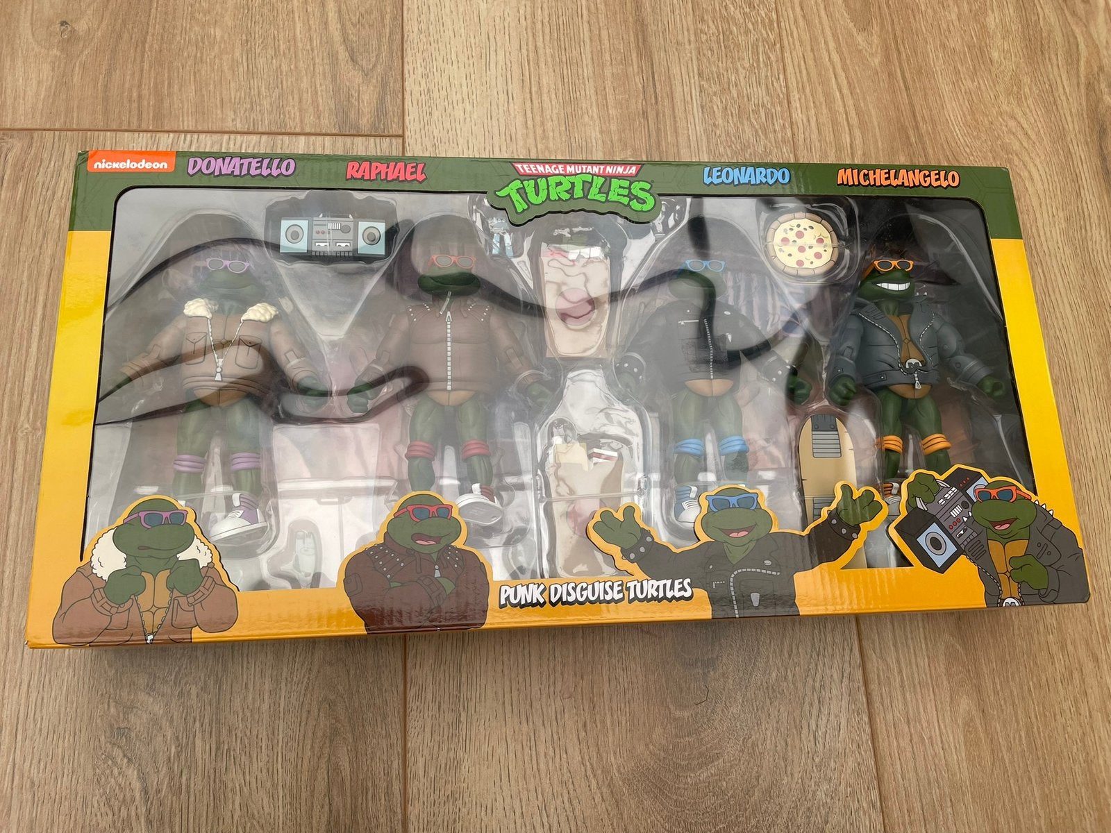 Tmnt neca disguise set, Kinderen en Baby's, Verzenden, Zo goed als nieuw