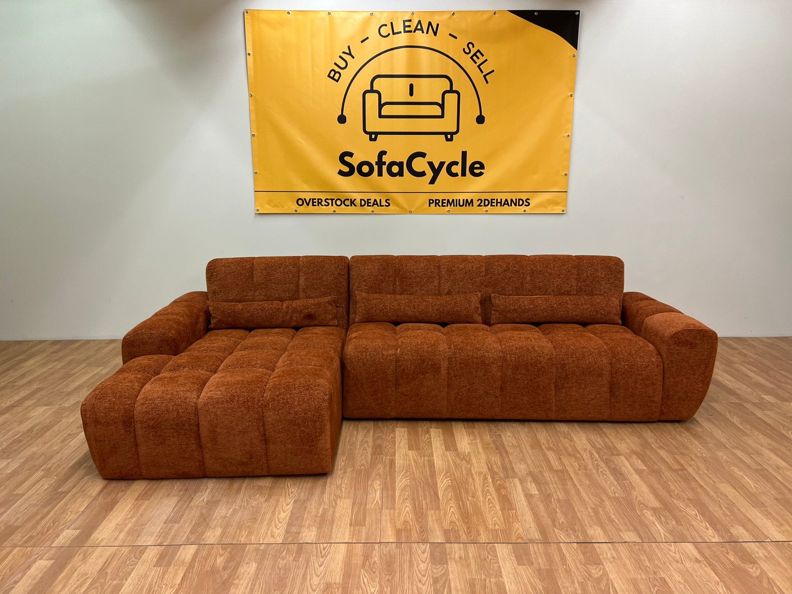 Gloednieuwe Chateau d’Ax hoekzetel - SofaCycle, Nieuw, Ophalen of Verzenden, SofaCycle, Info@sofacycle.be