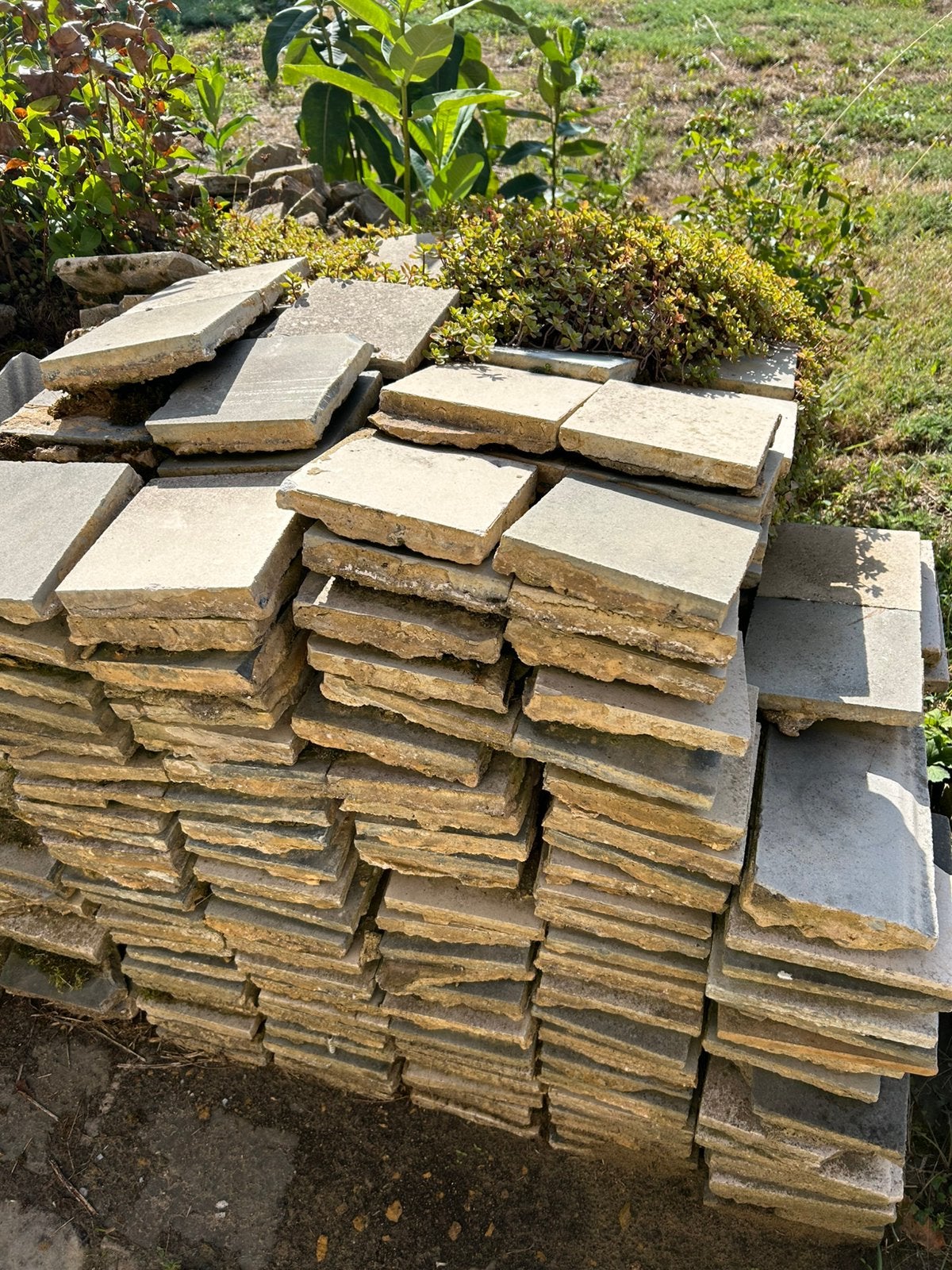 Carreaux de ciment, Enlèvement