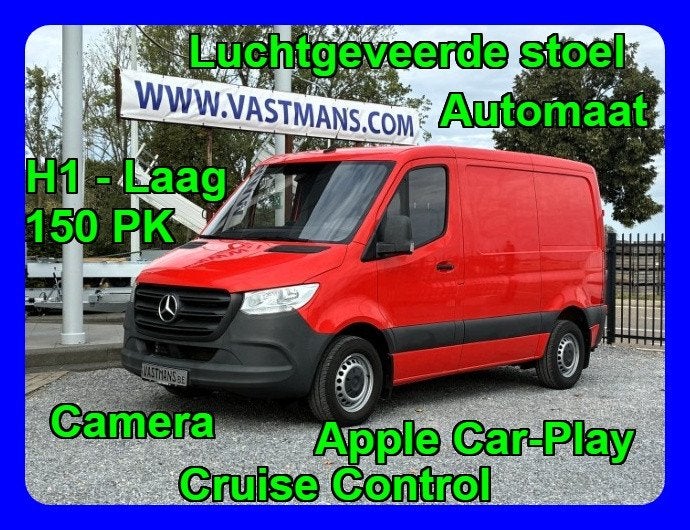 Mercedes-Benz Vito Sprinter / 34.500€ + BTW / H1 Lage versie, Auto's, Automaat, Dealer onderhouden, 4 cilinders, 2000 kg