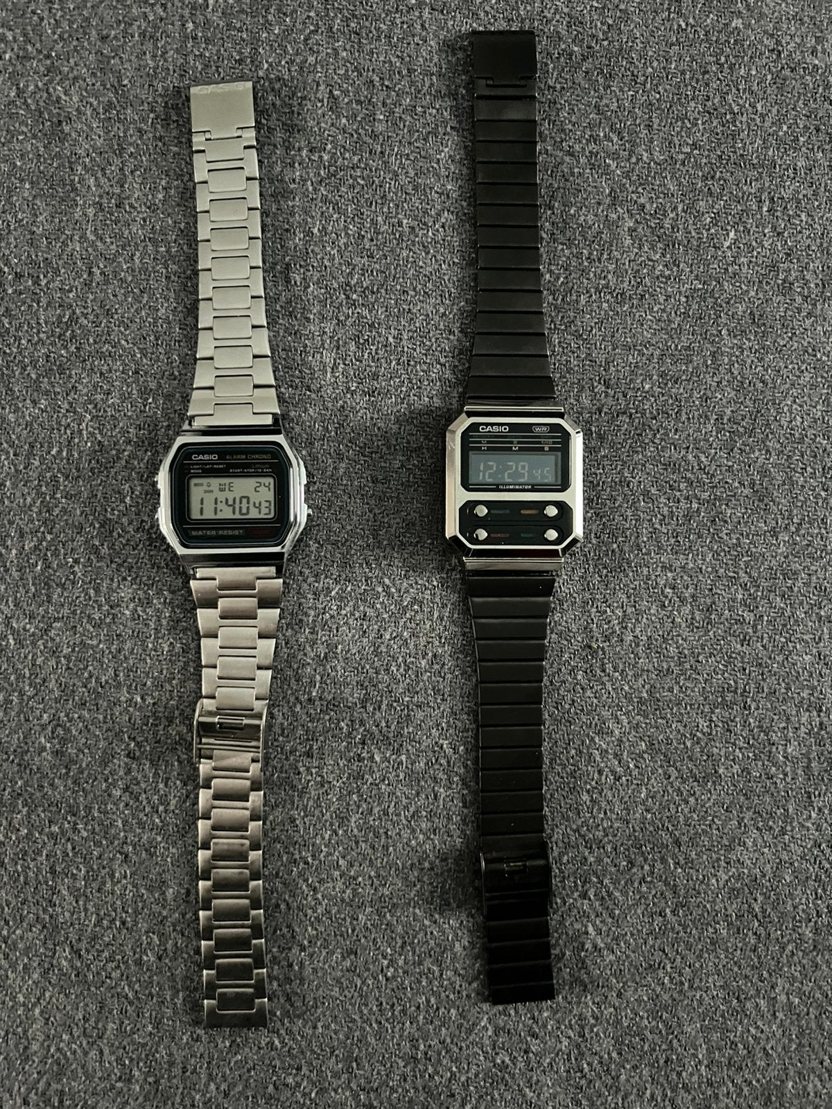 2x casio horloges te koop, Handtassen en Accessoires, Ophalen of Verzenden, Zo goed als nieuw