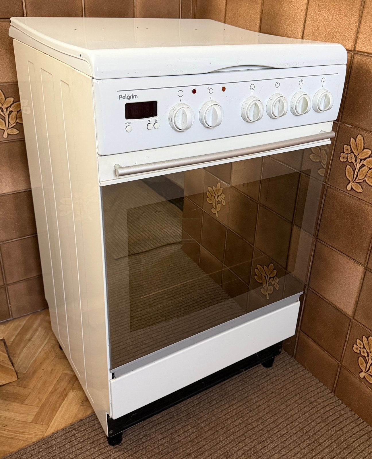 Cuisinière électrique Pelgrim avec four, 4 zones de cuisson, Comme neuf, Enlèvement, Air chaud