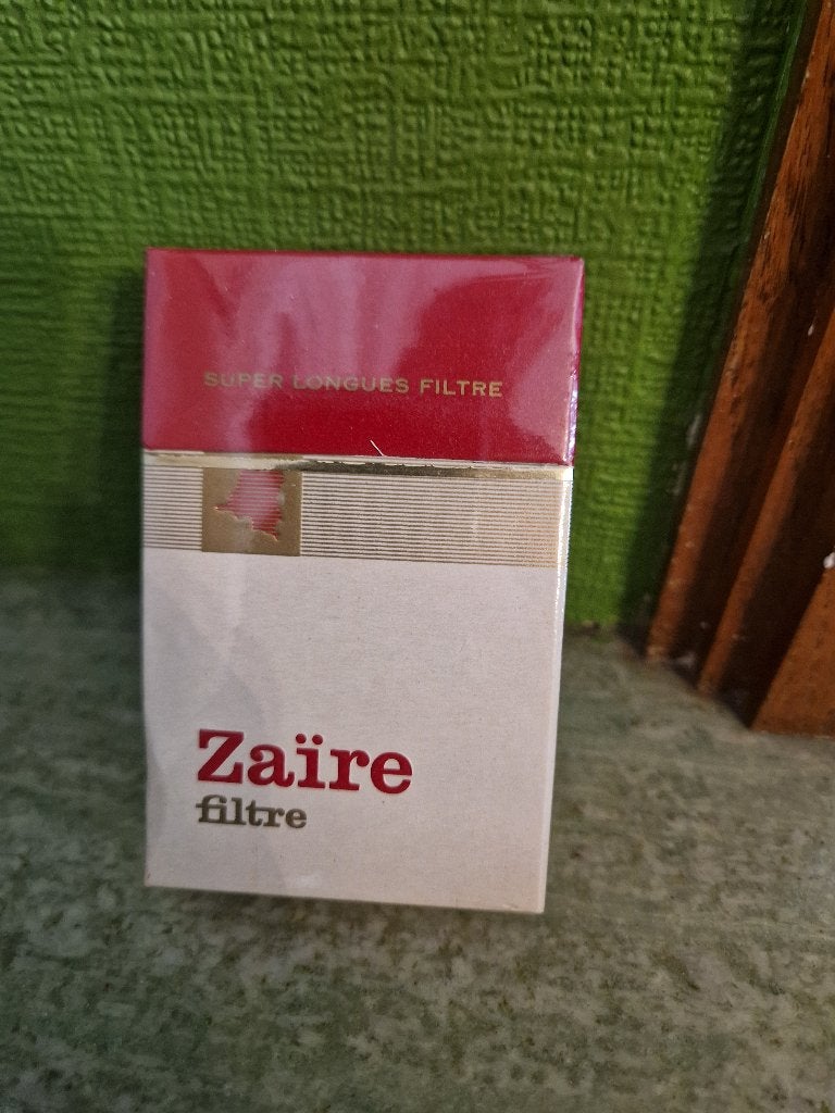 Superbe paquet cigarettes Zaire filtre, scellé, Envoi, Neuf