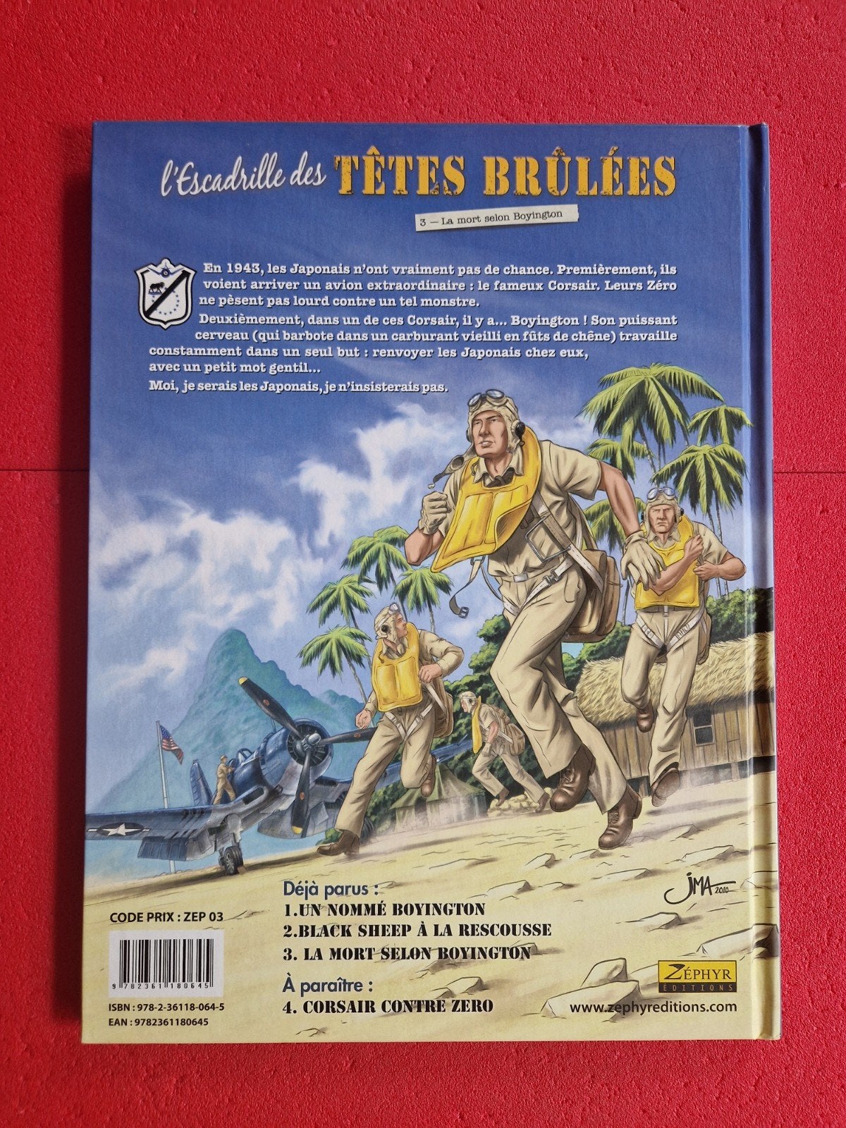 Bd l escadrille des têtes brûlées 3,EO, Ophalen of Verzenden
