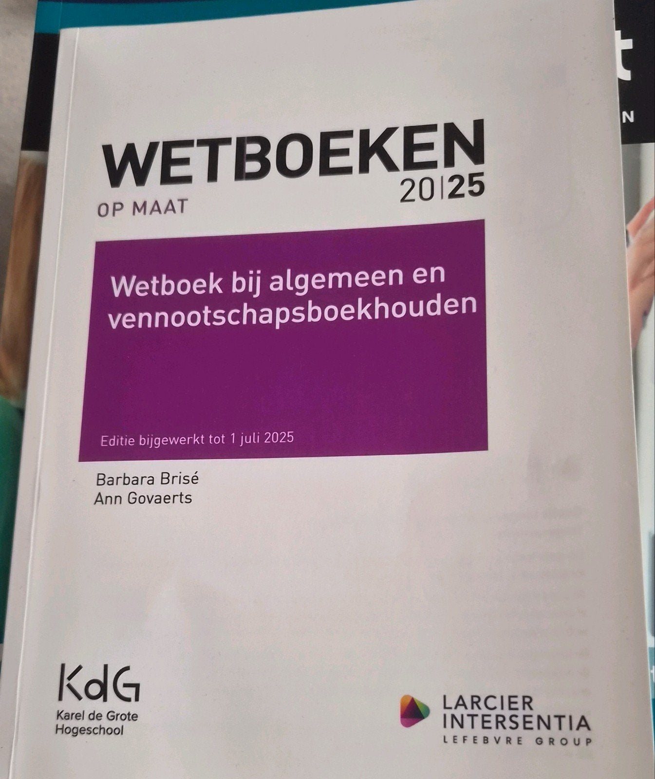wetboek kdg, Diversen, Ophalen
