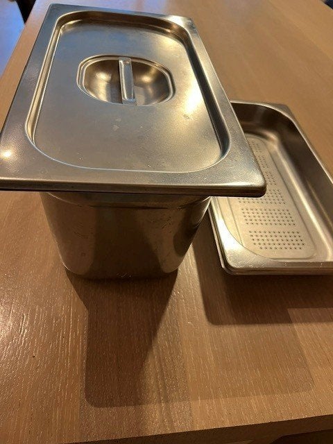 Miele stoomoven - inox recipienten, Met deksel, Ophalen, Zo goed als nieuw, Inox