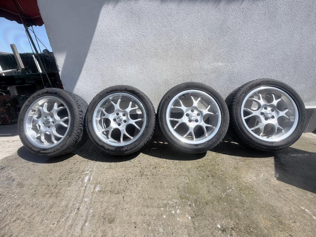 Orginele Borbet Velgen met Banden, Autos : Pièces & Accessoires, Pneus & Jantes, Enlèvement, Pneu(s)