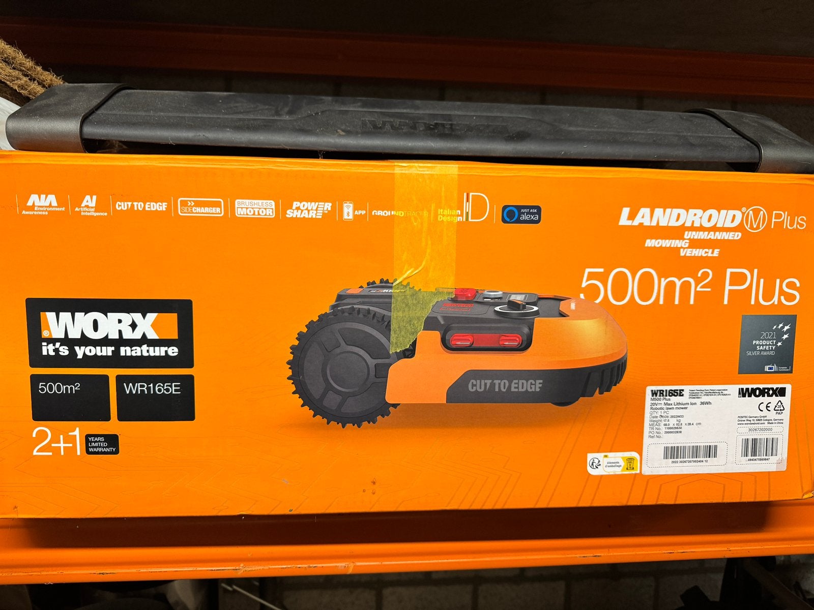 Landroid WorX robotmaaier, Ophalen, Zo goed als nieuw