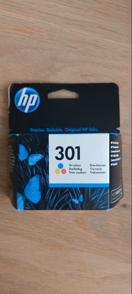 HP inktcartridge - Drie-kleuren, Ophalen, Nieuw, Cartridge, HP ORIGINAL