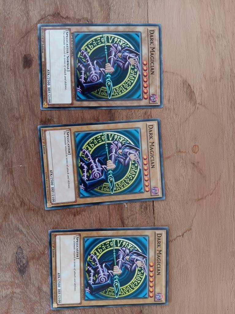Yu-gi-oh kaarten the dark magician 5 stuks, Hobby en Vrije tijd, Verzamelkaartspellen | Yu-gi-Oh!, Ophalen of Verzenden