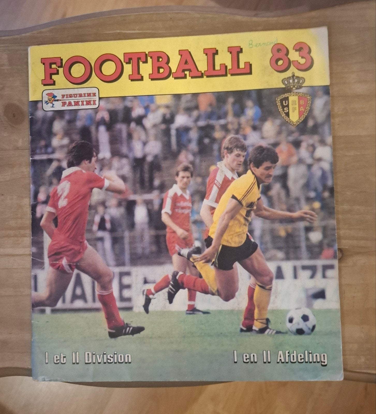 panini album complet football belge 1983 belgium, Enlèvement ou Envoi