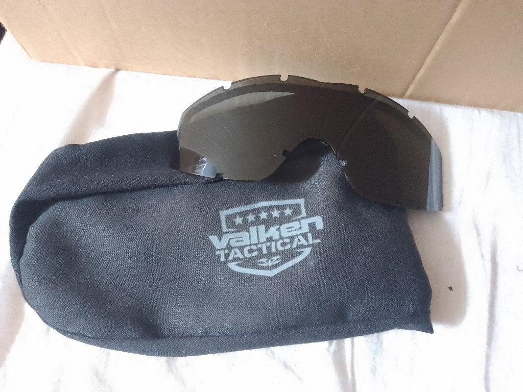 airsoft valken tactical replacement goggle smoke tango, Envoi, Comme neuf