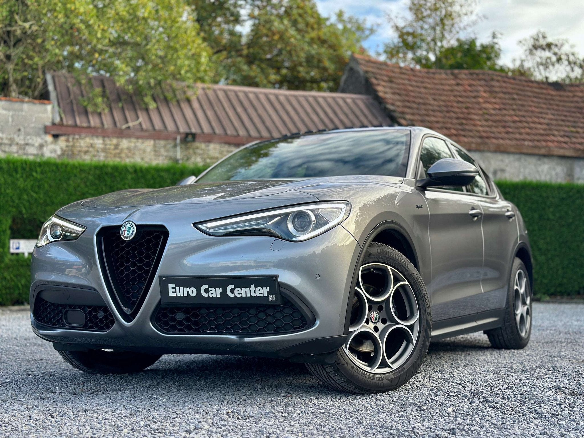 Alfa Romeo Stelvio Stelvio 2.2 MJD Sprint / EL. ZETELS / STU, Autos, Cuir, Argent ou Gris, Achat, Euro 6