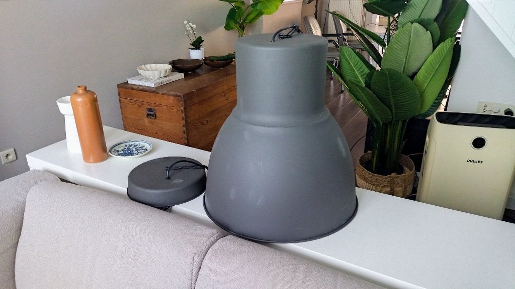 ikea HEKTAR hanglamp 47cm doorsnede, Enlèvement, Utilisé, E27 (grand)