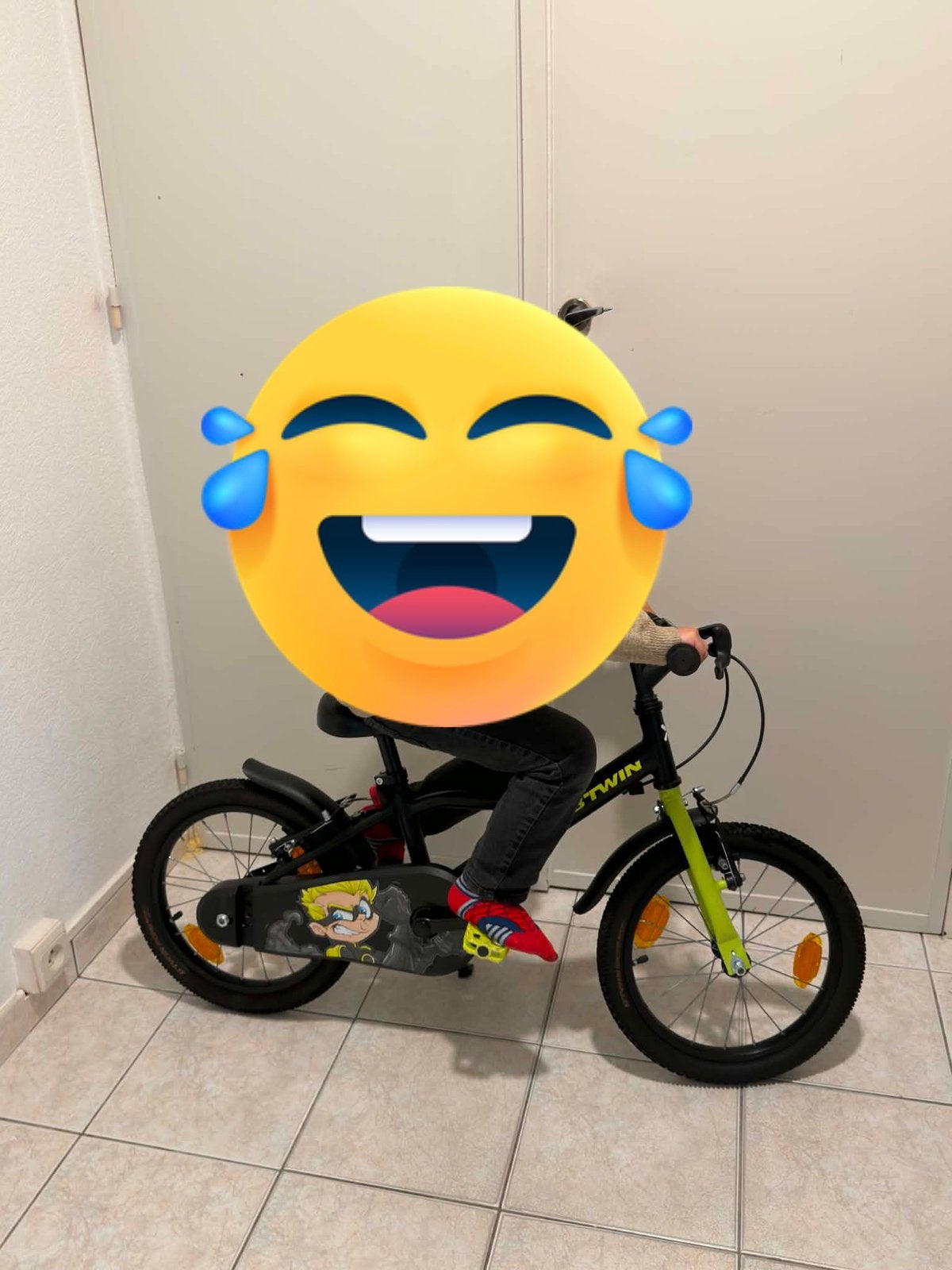 Vélo pour enfants Btwin 16 pouces, Vélos & Vélomoteurs, Enlèvement, Comme neuf