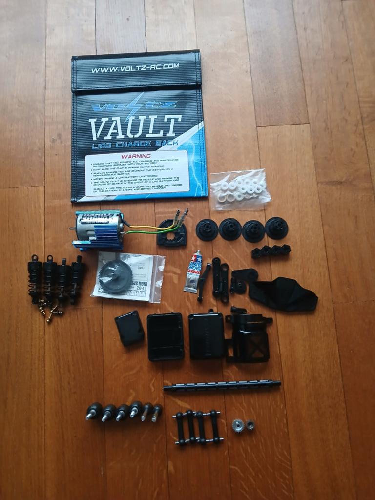 Tamiya parts tt-02 nieuw, Enlèvement